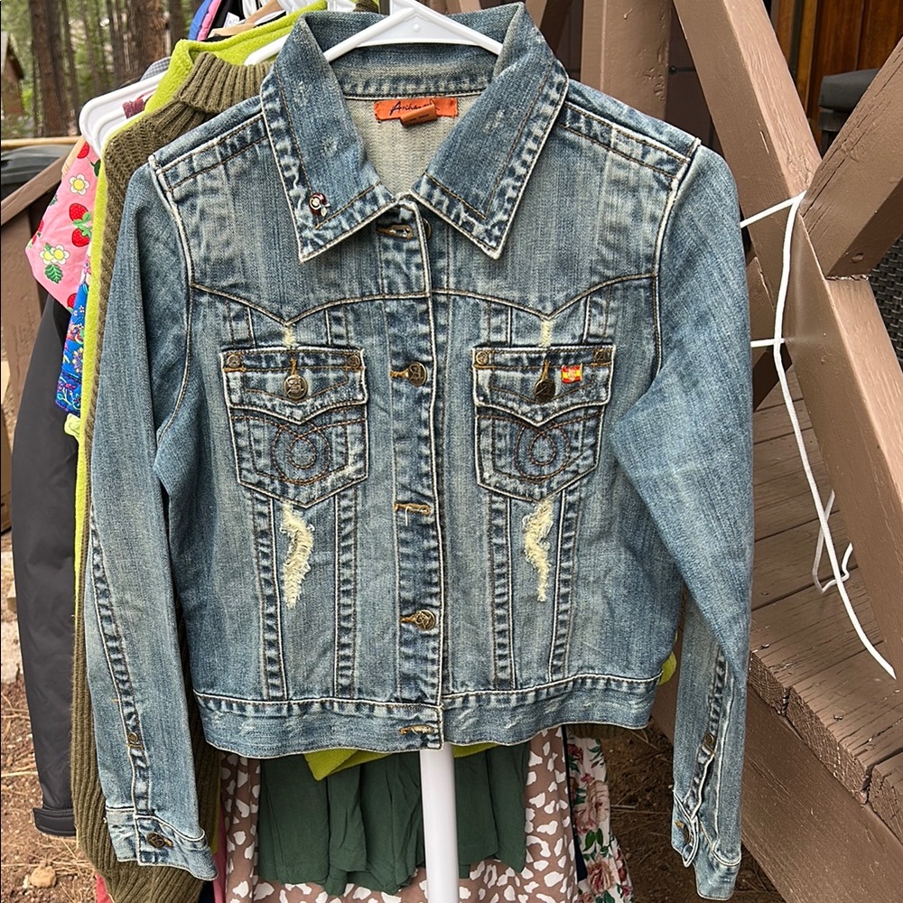 Archangel Distressed Denim Jacket